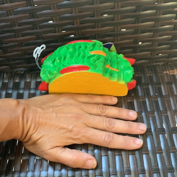 Dog Toy Taco Squeak Latex - Picture 3 of 3